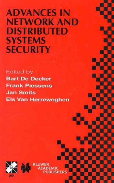 Produktbild: Advances in Network and Distributed Systems Security