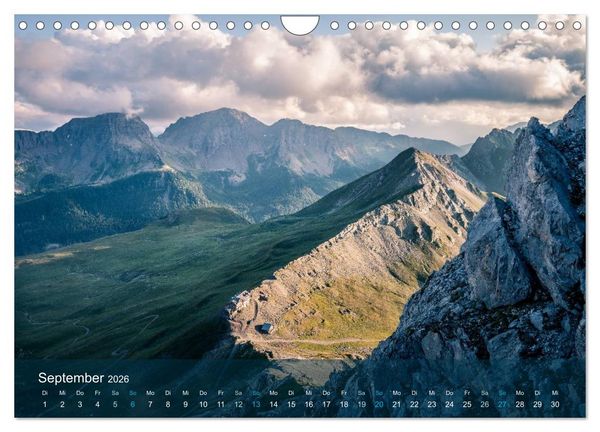 Produktbild: die dolomiten (Wandkalender 2026 DIN A4 quer), CALVENDO Monatskalender