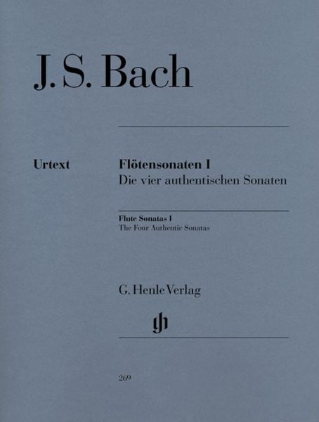 Johann Sebastian Bach - Flötensonaten, Band I (Die vier authentischen Sonaten)