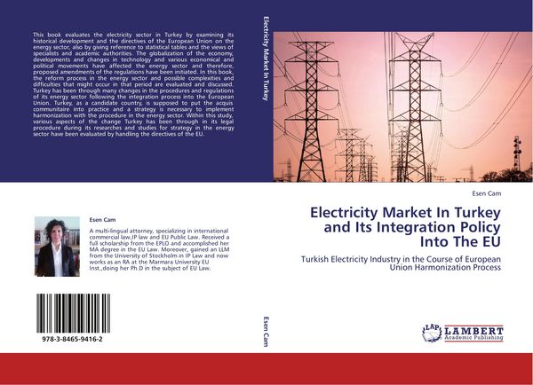 Produktbild: Electricity Market In Turkey and Its Integration Policy Into The EU