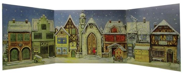 Produktbild: Adventskalender "Die Kleine Stadt von 1946"
