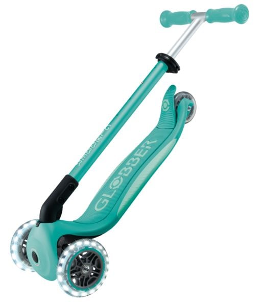Produktbild: GLOBBER ELITE LIGHTS dunkelmint, mit Leuchtrollen