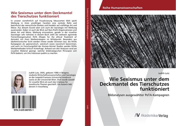 Wie Sexismus unter dem Deckmantel des Tierschutzes funktioniert, Taschenbuch von Judith Lutz, AV Akademikerverlag, 9783639887051