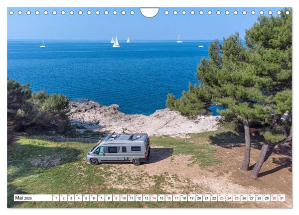 Produktbild: Abenteuer Camping Balkan (Wandkalender 2026 DIN A4 quer), CALVENDO Monatskalender