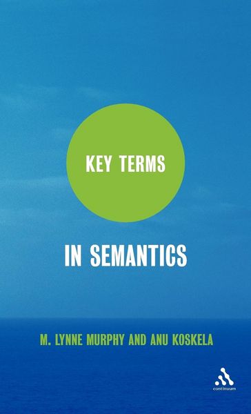 Produktbild: Key Terms in Semantics