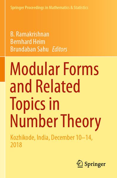 Produktbild: Modular Forms and Related Topics in Number Theory