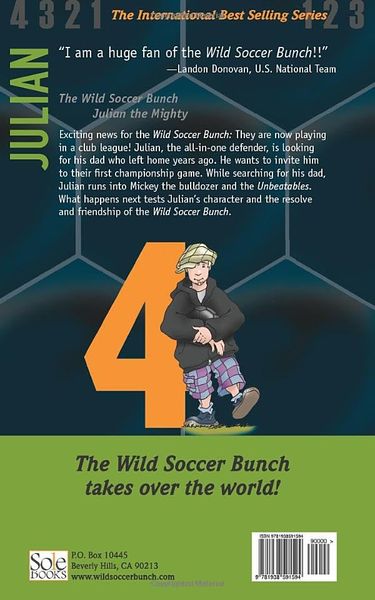 Produktbild: The Wild Soccer Bunch, Book 4, Julian the Mighty