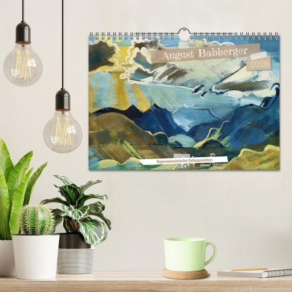 Produktbild: August Babberger (Wandkalender 2026 DIN A4 quer), CALVENDO Monatskalender