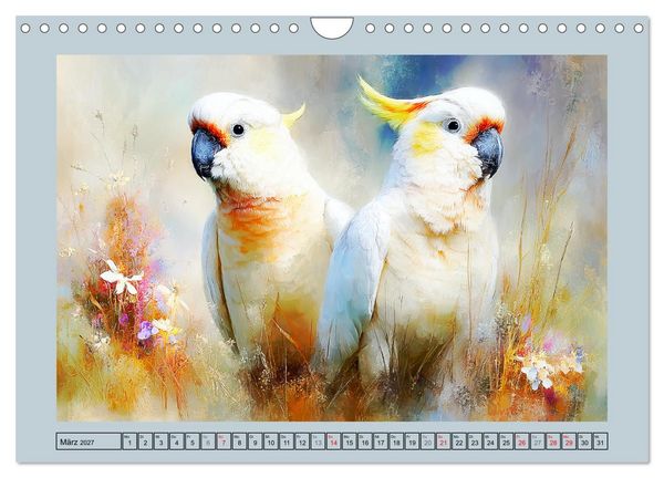 Produktbild: Kakadus. Papageien an Australiens K&uuml;ste (Wandkalender 2027 DIN A4 quer), CALVENDO Monatskalender