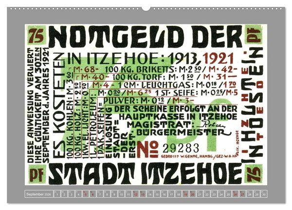 Produktbild: Gru&szlig; aus Itzehoe (hochwertiger Premium Wandkalender 2026 DIN A2 quer), Kunstdruck in Hochglanz