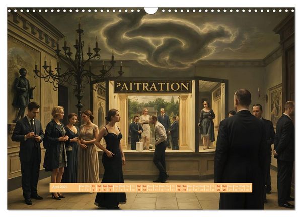 Produktbild: A Year of the Uncanny (Wall Calendar 2026 DIN A3 landscape), CALVENDO 12 Month Wall Calendar