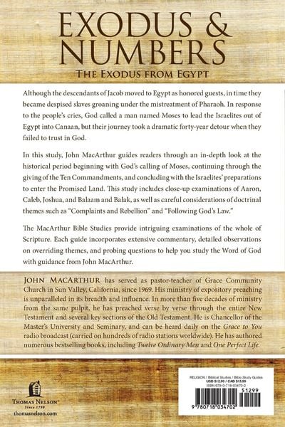 Produktbild: The Exodus and Numbers
