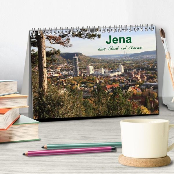 Produktbild: Jena in Th&uuml;ringen (Tischkalender 2026 DIN A5 quer), CALVENDO Monatskalender