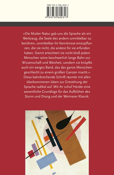 Produktbild: Abhandlung &uuml;ber den Ursprung der Sprache