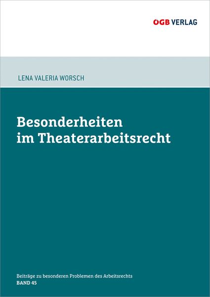 Produktbild: Besonderheiten im Theaterarbeitsrecht