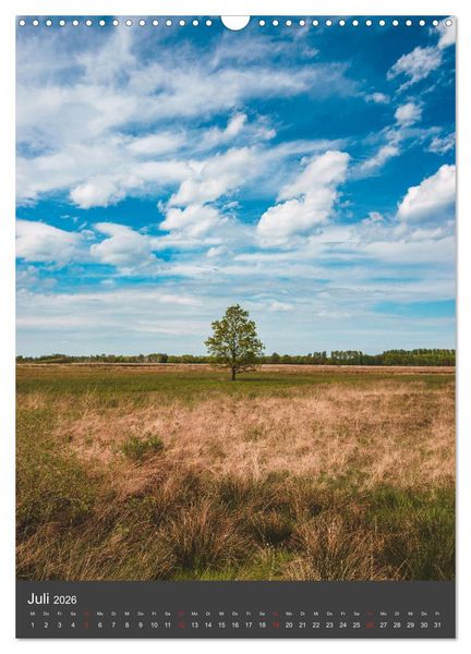 Produktbild: Das gro&szlig;e Torfmoor (Wandkalender 2026 DIN A3 hoch), CALVENDO Monatskalender