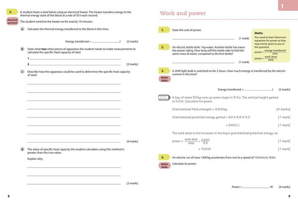 Produktbild: GCSE Science 9-1 - Aqa GCSE (9-1) Physics Grade 6-7 Booster Workbook