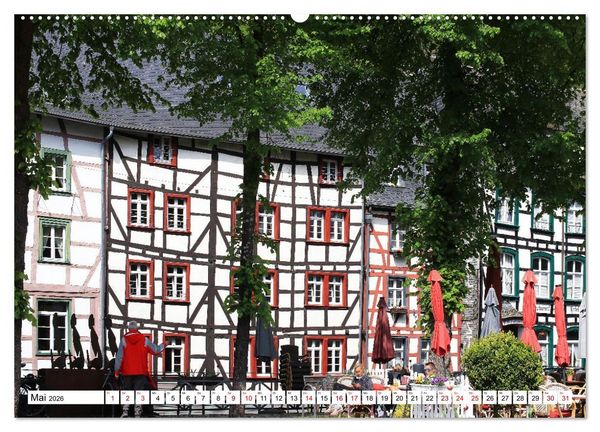 Produktbild: Liebenswertes Monschau (hochwertiger Premium Wandkalender 2026 DIN A2 quer), Kunstdruck in Hochglanz