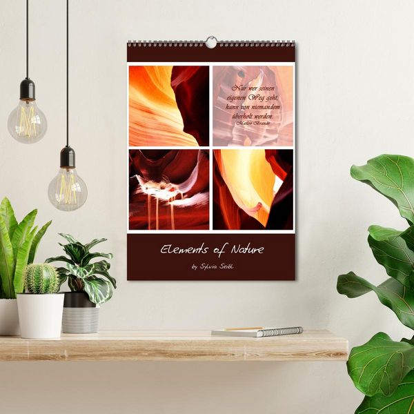 Produktbild: Elements of Nature (Wandkalender 2026 DIN A3 hoch), CALVENDO Monatskalender