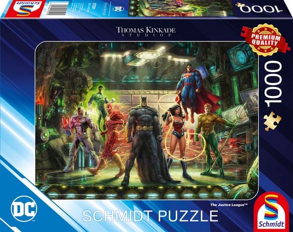 Schmidt Spiele - Thomas Kinkade - The Justice League, 1000 Teile