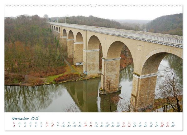 Produktbild: G&ouml;rlitz /Zgorzelec &ndash; &Uuml;ber die Nei&szlig;e nach Polen und zur&uuml;ck (hochwertiger Premium Wandkalender 2026 DIN A2 quer), Kunstdruck in Hochglanz