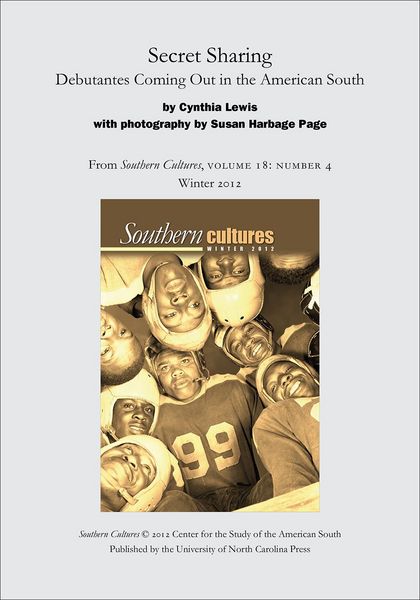 Produktbild: Secret Sharing: Debutantes Coming Out in the American South
