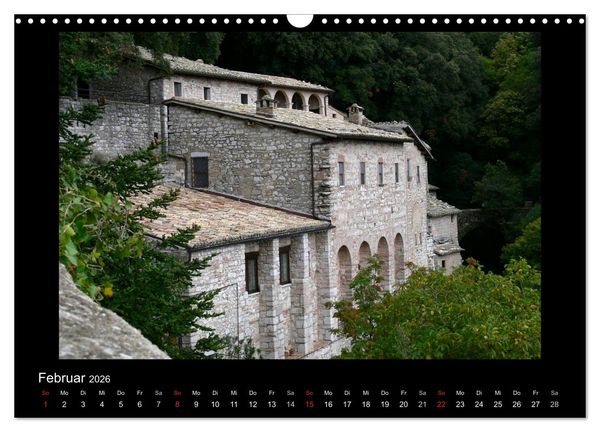 Produktbild: Auf den Spuren des Hl. Franziskus (Wandkalender 2026 DIN A3 quer), CALVENDO Monatskalender