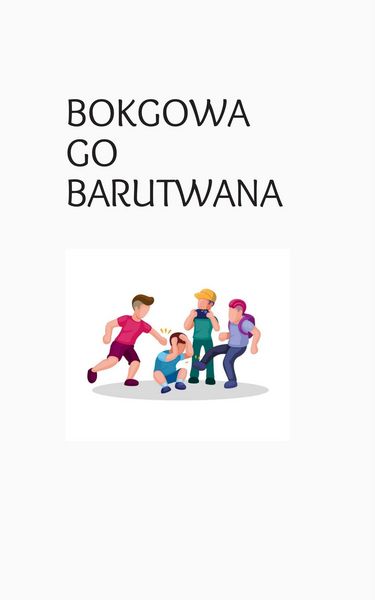 Produktbild: BOKGOWA GO BARUTWANA (Meokgo le kgatello ya sethaka)