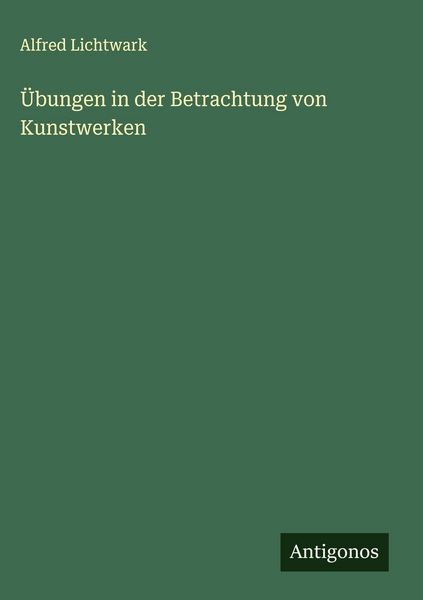 Produktbild: &Uuml;bungen in der Betrachtung von Kunstwerken
