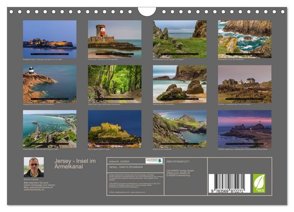 Produktbild: Jersey - Insel im &Auml;rmelkanal (Wandkalender 2027 DIN A4 quer), CALVENDO Monatskalender