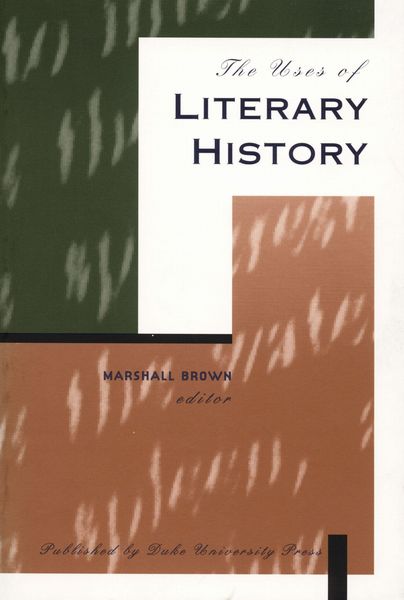 Produktbild: The Uses of Literary History