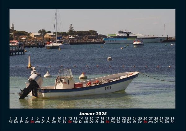 Produktbild: Boote 2025 Fotokalender DIN A4
