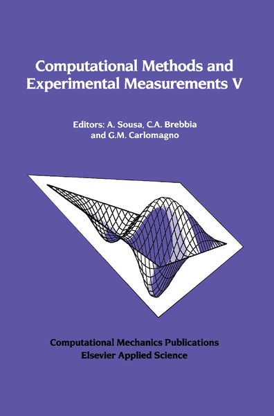 Produktbild: Computational Methods and Experimental Measurements V