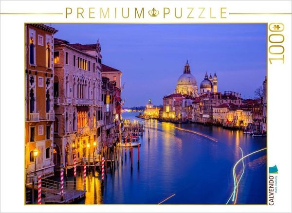 Produktbild: CALVENDO Puzzle Canal Grande mit Basilica di Santa Maria della Salute | 1000 Teile Lege-Gr&ouml;&szlig;e 64x48cm Foto-Puzzle f&uuml;r gl&uuml;ckliche Stunden