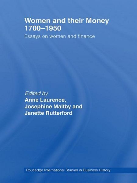 Produktbild: Women and Their Money 1700-1950