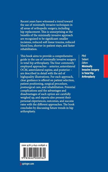Produktbild: Minimally Invasive Surgery in Total Hip Arthroplasty