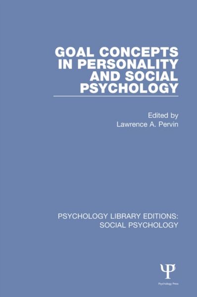 Produktbild: Goal Concepts in Personality &