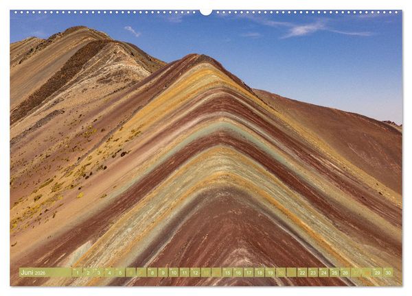 Produktbild: Peru - Bunte Vielfalt von Machu Picchu bis zur Atacama W&uuml;ste (Wandkalender 2026 DIN A2 quer), CALVENDO Monatskalender