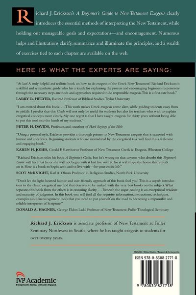 Produktbild: A Beginner's Guide to New Testament Exegesis
