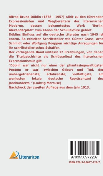 Produktbild: Die Ermordung einer Butterblume und andere Erz&auml;hlungen
