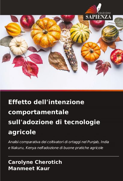 Produktbild: Effetto dell'intenzione comportamentale sull'adozione di tecnologie agricole