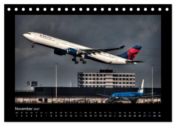 Produktbild: Faszination Luftfahrt (Tischkalender 2027 DIN A5 quer), CALVENDO Monatskalender