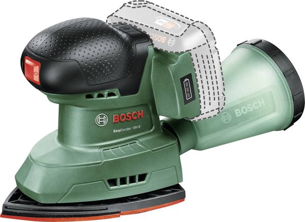 Bosch Home and Garden EasySander 18V-8 06033E3000 Exzenterschleifer ohne Akku 18 V 2.5 Ah Anzahl mitgelieferte Akkus 0