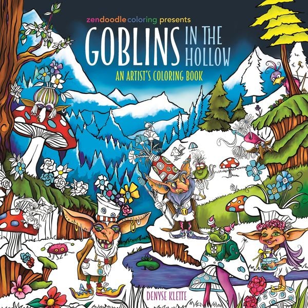 Produktbild: Zendoodle Coloring Presents: Goblins in the Hollow