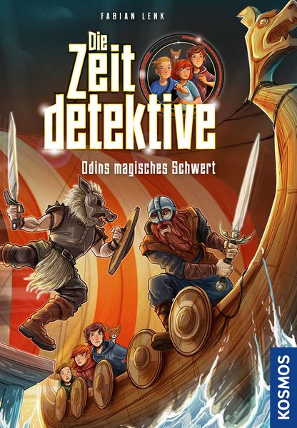Die Zeitdetektive, 7, Odins magisches Schwert, Gebundene Ausgabe von Fabian Lenk, Kosmos, 9783440180464