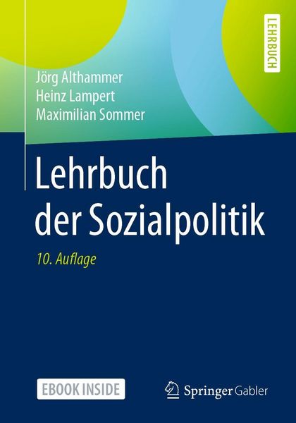 Produktbild: Lehrbuch der Sozialpolitik