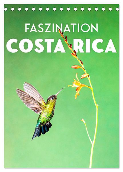 Produktbild: Faszination Costa Rica (Tischkalender 2026 DIN A5 hoch), CALVENDO Monatskalender