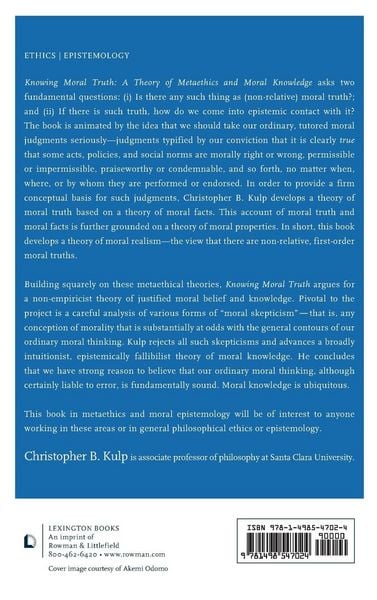 Produktbild: Knowing Moral Truth