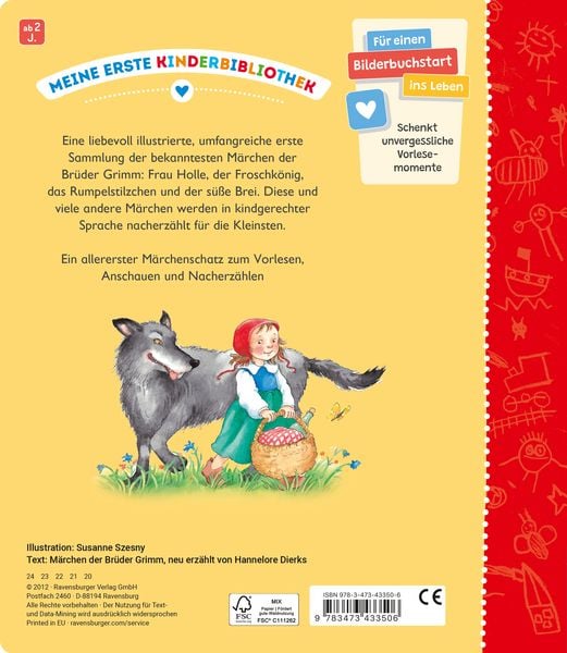 Produktbild: Meine erste Kinderbibliothek - Meine ersten M&auml;rchen