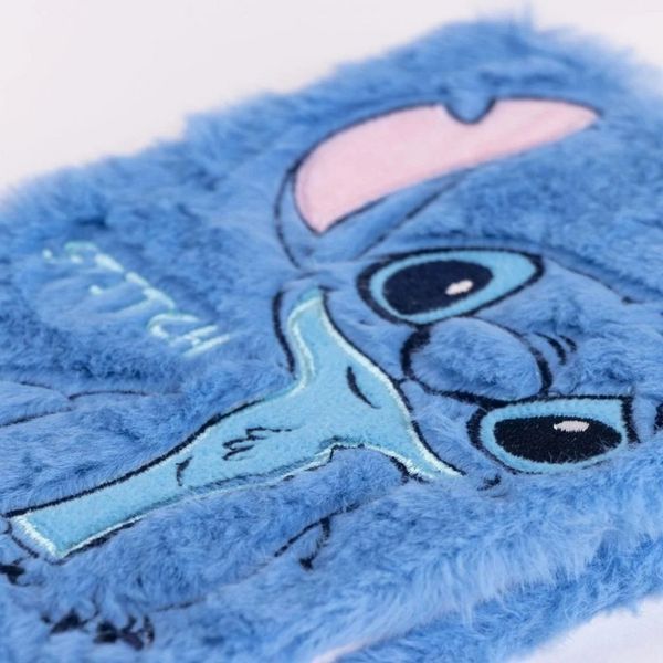 Produktbild: Notizbuch Disney Stitch (Pl&uuml;sch)